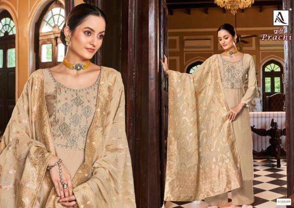 Alok Prachi Viscose Silk Designer Dress Material Collection